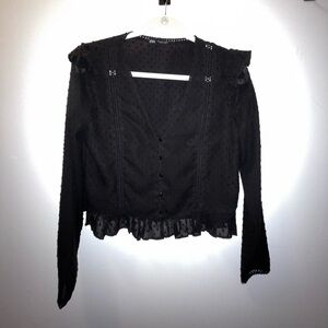 Zara Blouse with ruffle detailing